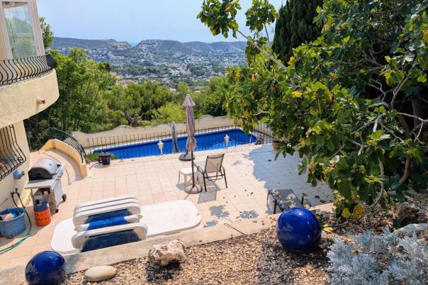 4 bed villa in Moraira