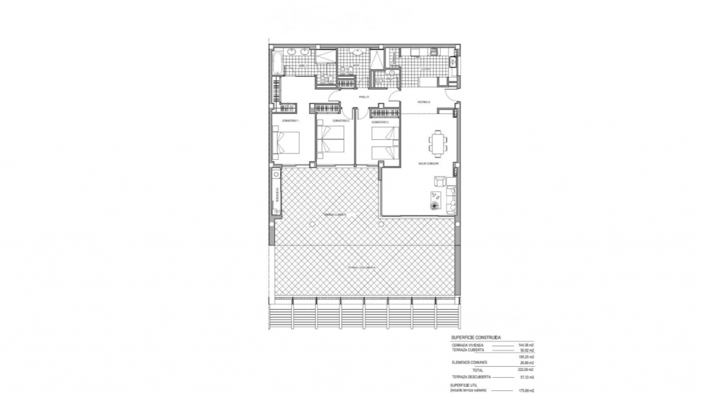 3 bed apartment in Altea