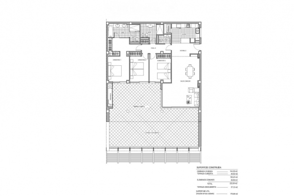 3 bed apartment in Altea