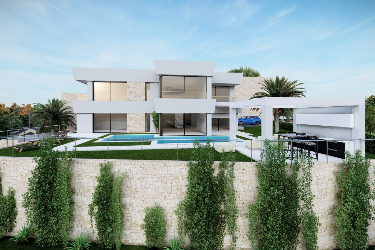 4 bed villa in Moraira