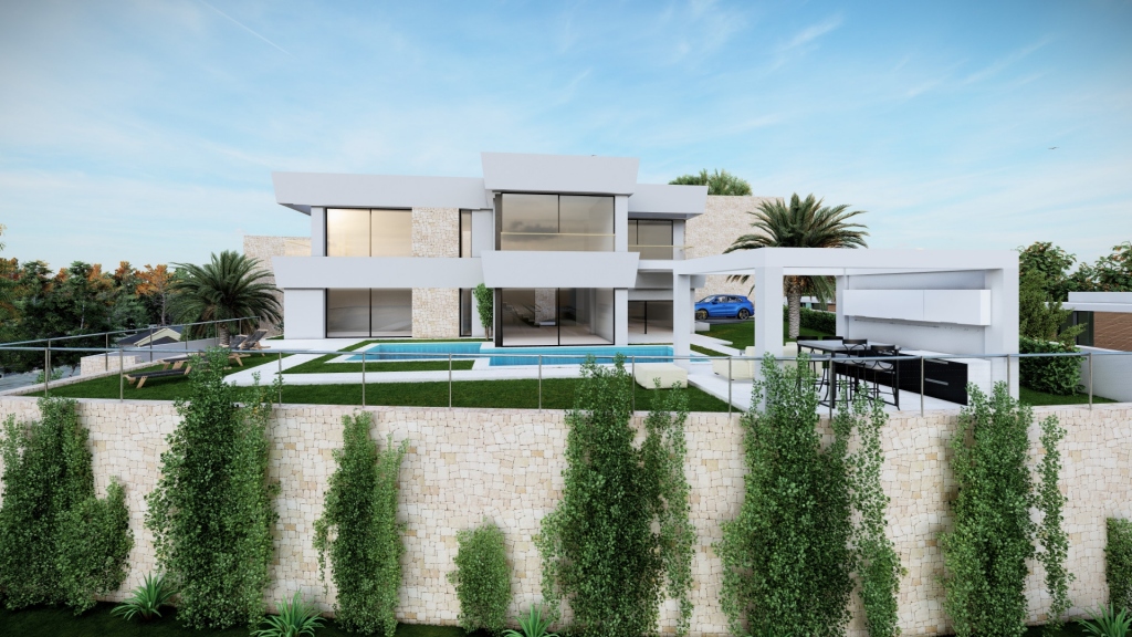 4 bed villa in Moraira
