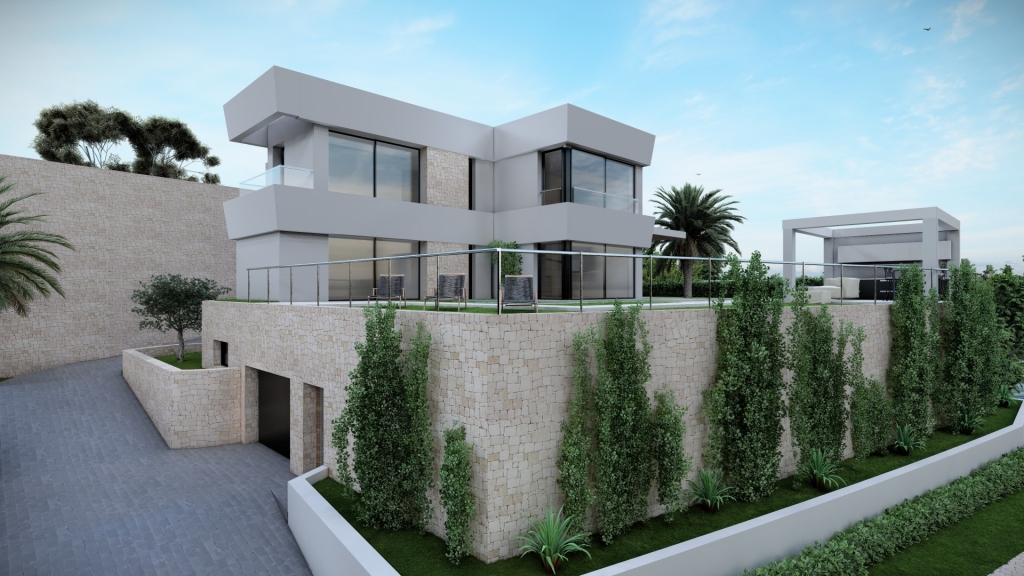 4 bed villa in Moraira