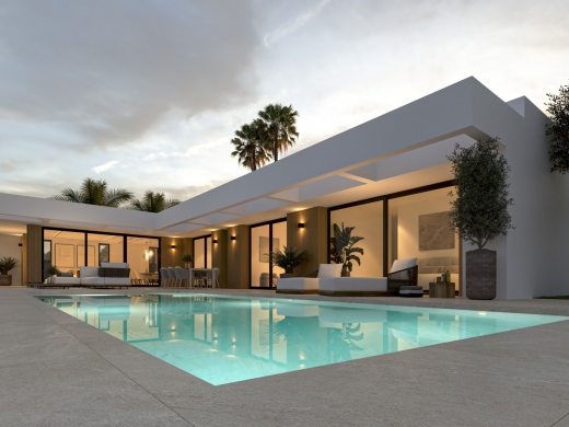 3 bed villa in Calpe
