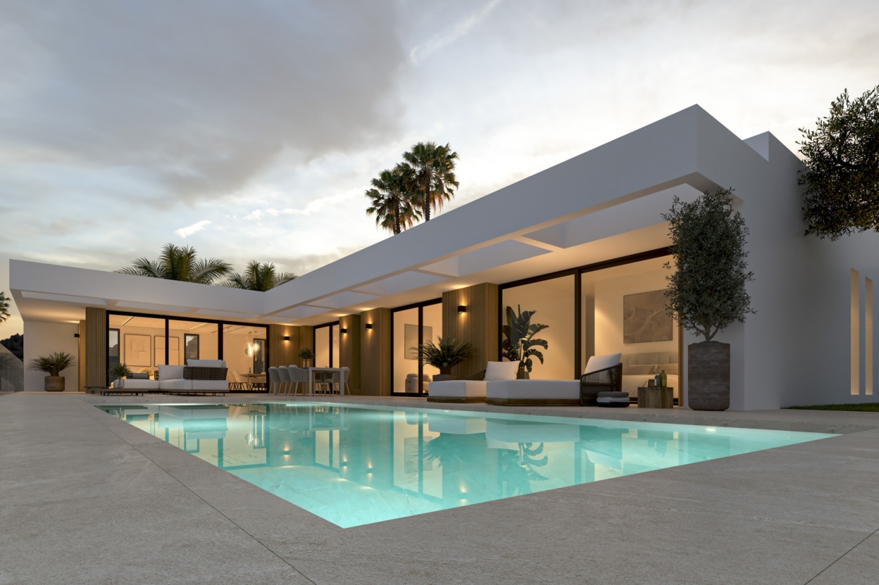3 bed villa in Calpe