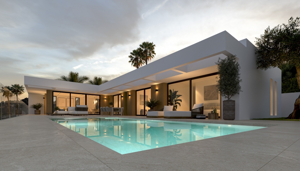 3 bed villa in Calpe