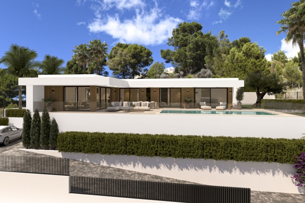 3 bed villa in Calpe