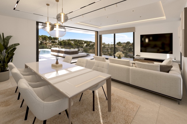3 bed villa in Calpe