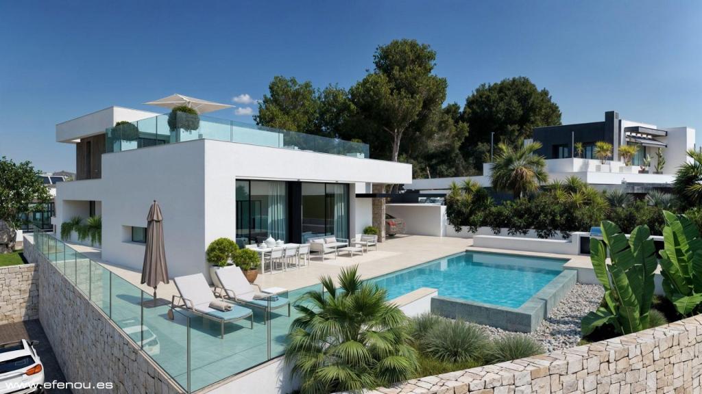 4 bed villas in Moraira