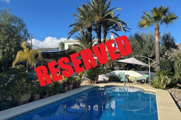 3 bed finca in Teulada