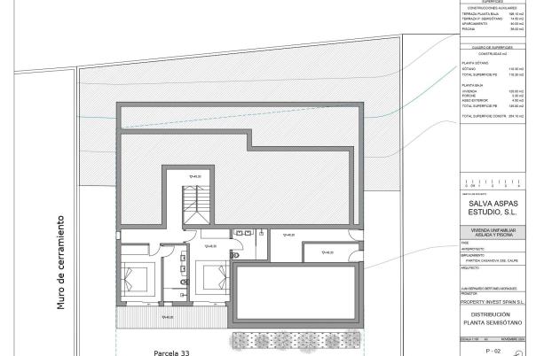 3 bed villa in Calpe