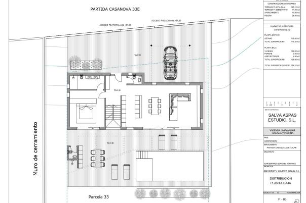 3 bed villa in Calpe
