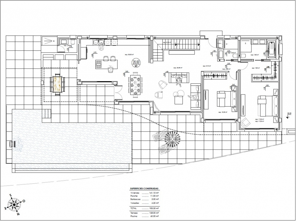 4 bed villa in Benissa