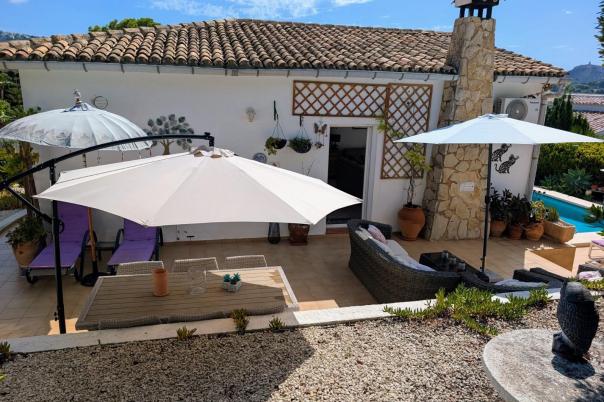 3 bed villa in Moraira