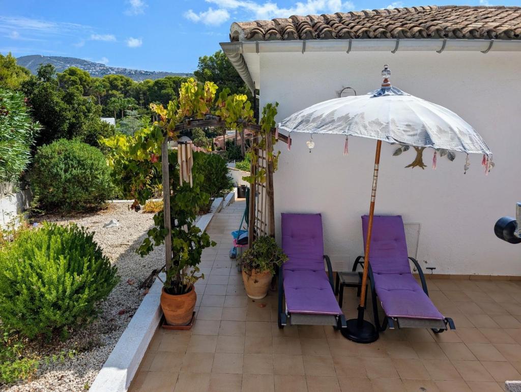 3 bed villa in Moraira