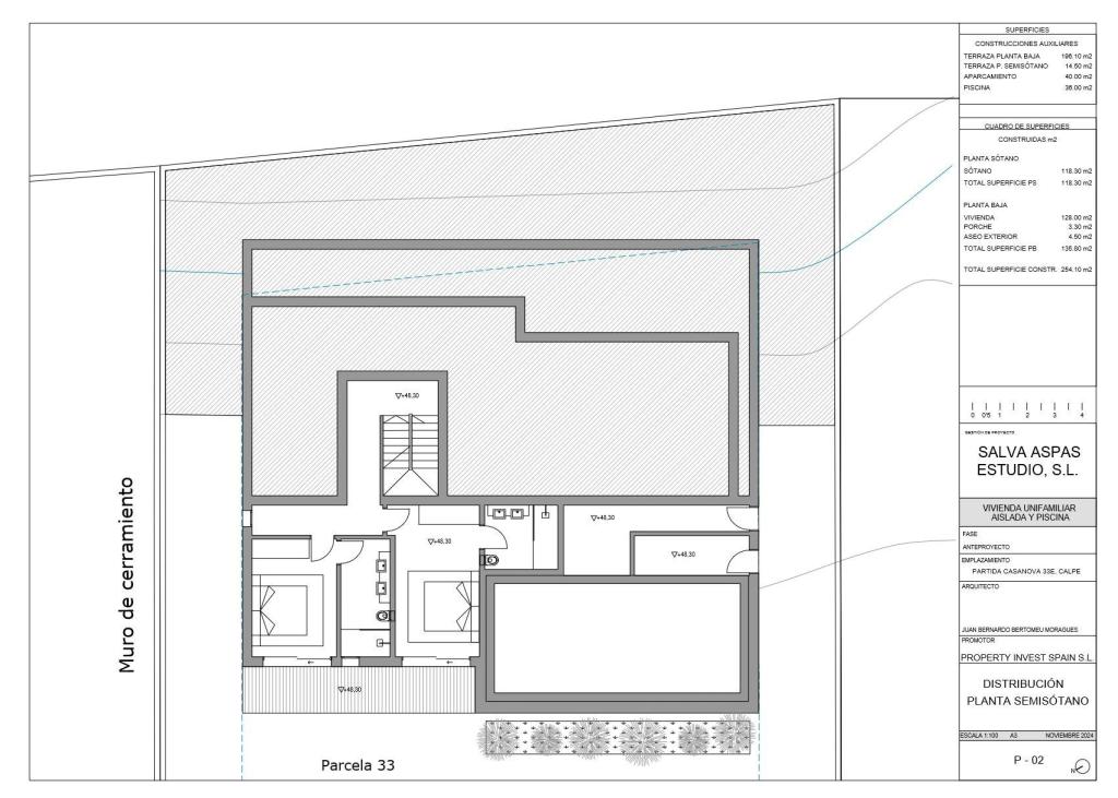 3 bed villa in Calpe