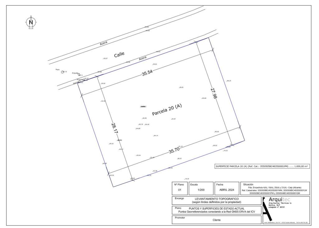 3 bed villa in Calpe