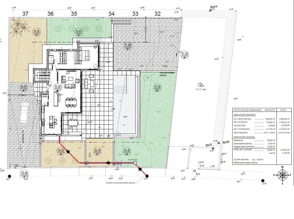 4 bed villa de lujo in Moraira