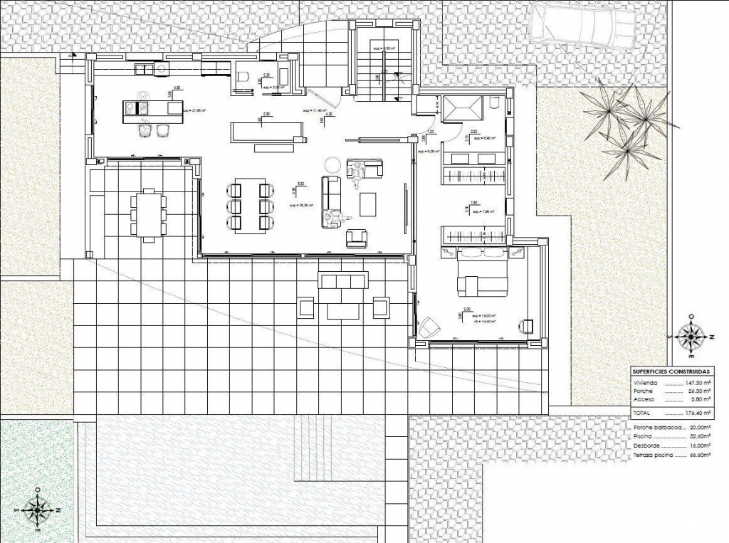 4 bed villa de lujo in Moraira