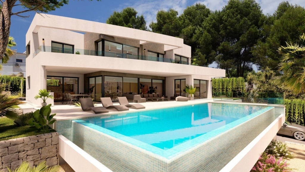 4 bed villa de lujo in Moraira