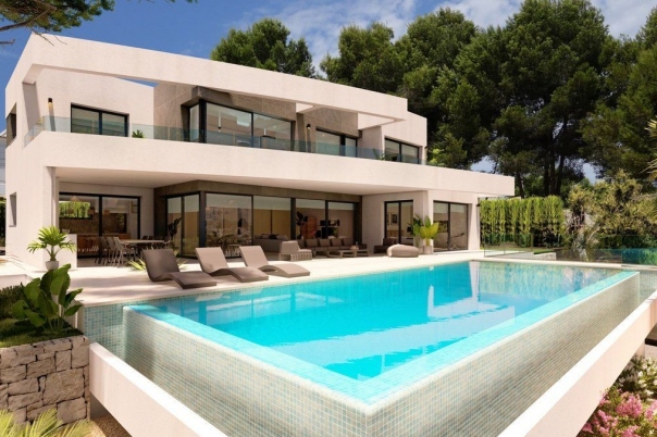 4 bed villa de lujo in Moraira