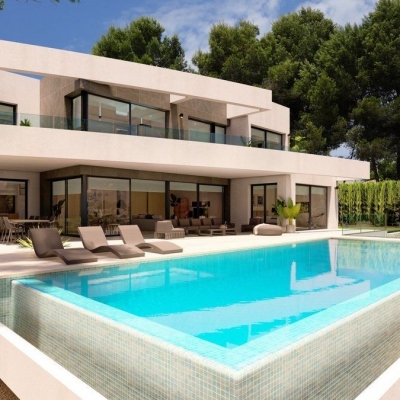 4 bed villa de lujo in Moraira