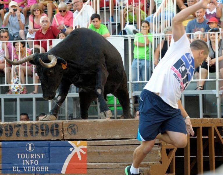 Fiestas in Calpe: "Bous Al Carrer" (August 2025)