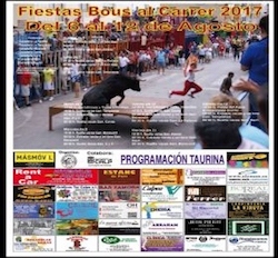 Fiestas in Calpe: "Bous Al Carrer" (August 2025)