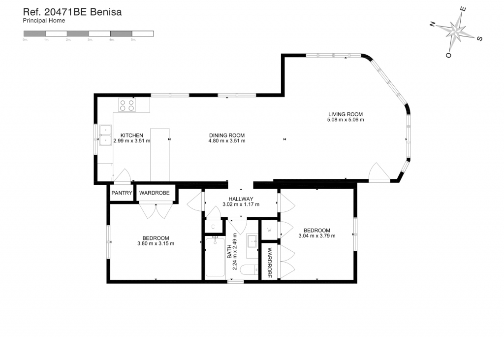 4 bed villa in Benissa