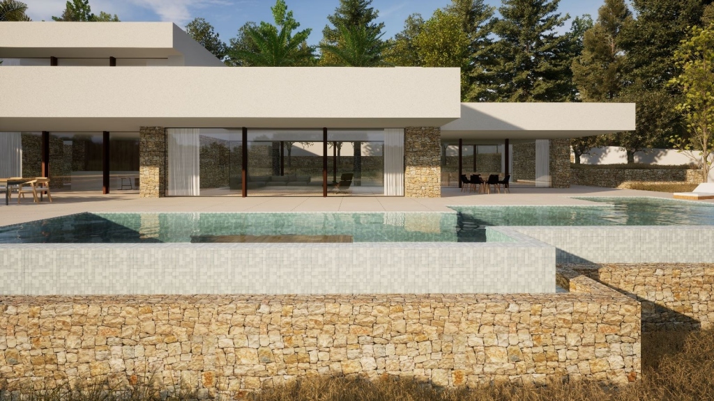 6 bed villa in Moraira