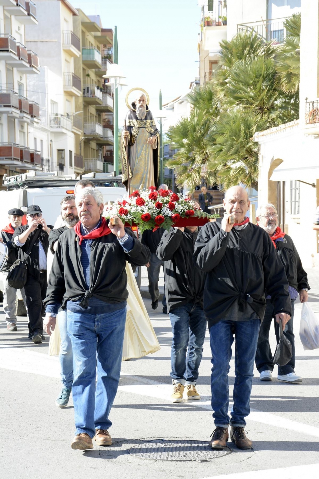 Fiestas in Javea: "San Antonio Abad" (January 2025)