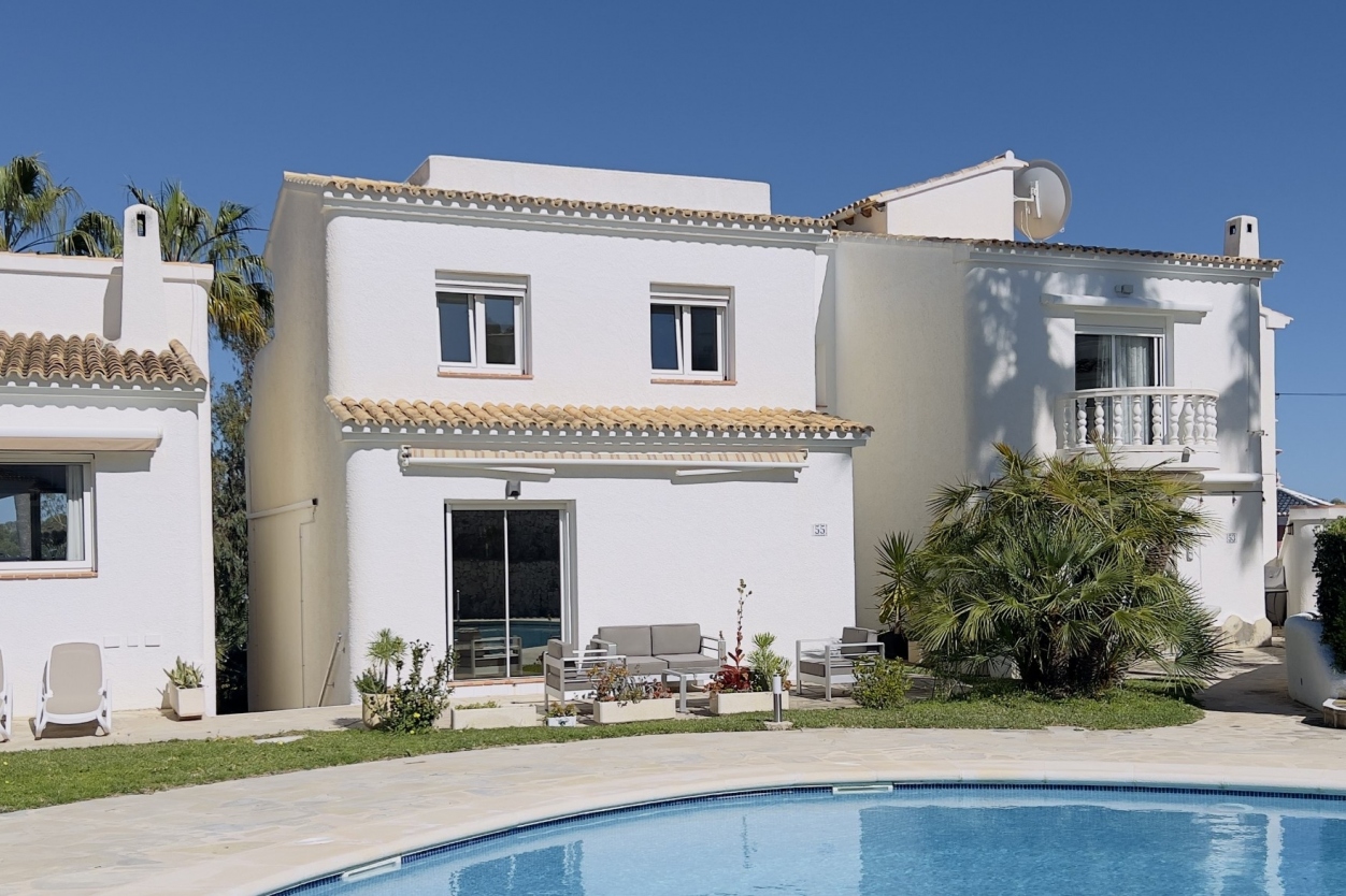 4 bed villa in Moraira
