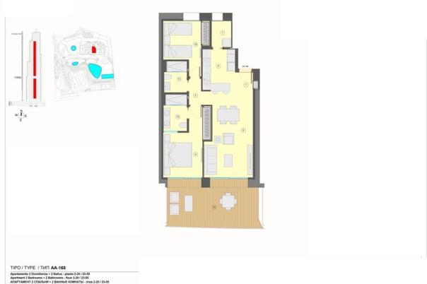 2 bed apartments - flats in Benidorm