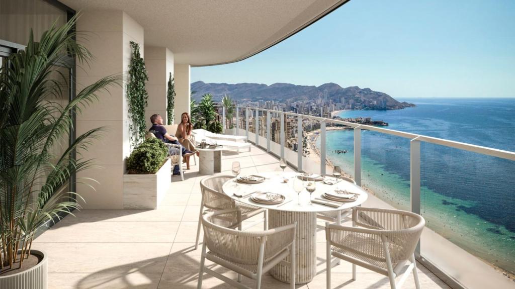 2 bed apartments - flats in Benidorm