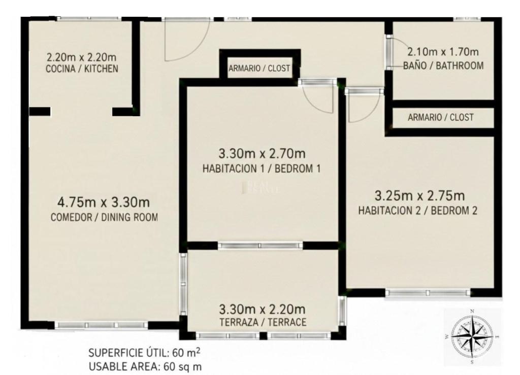 2 bed apartment in Calpe/Calp