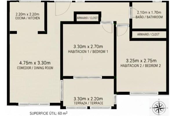 2 bed apartment in Calpe/Calp