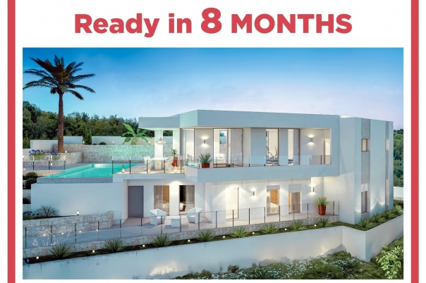 3 bed villa in Moraira