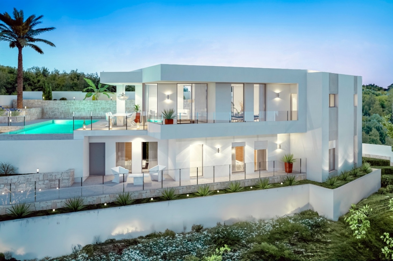 3 bed villa in Moraira
