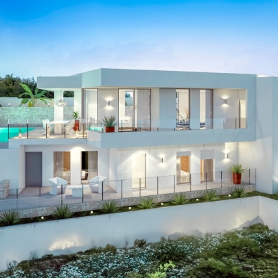 3 bed villa in Moraira