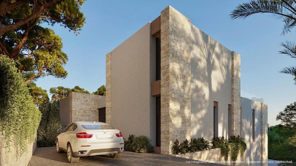 3 bed villas in Moraira