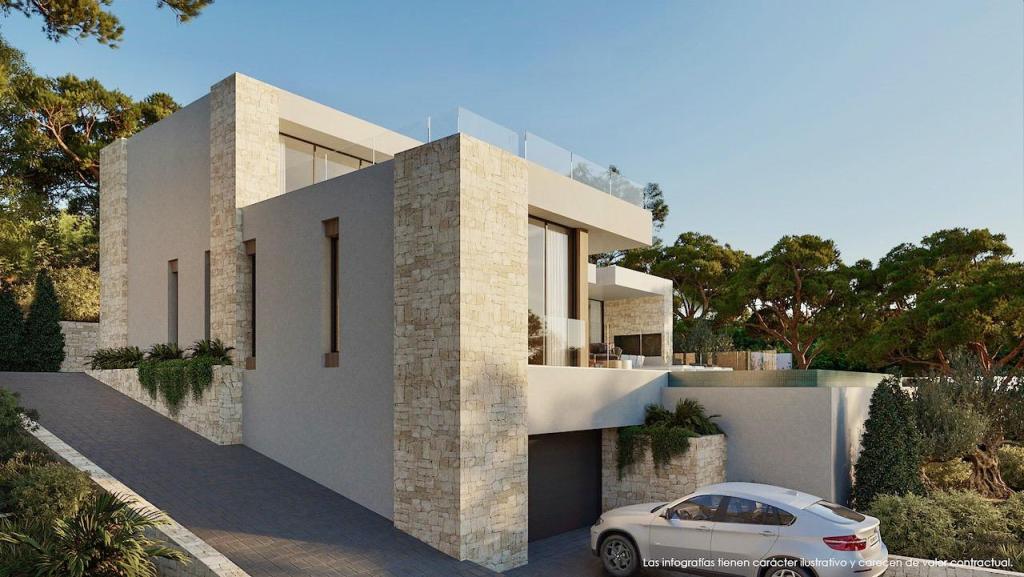 3 bed villas in Moraira