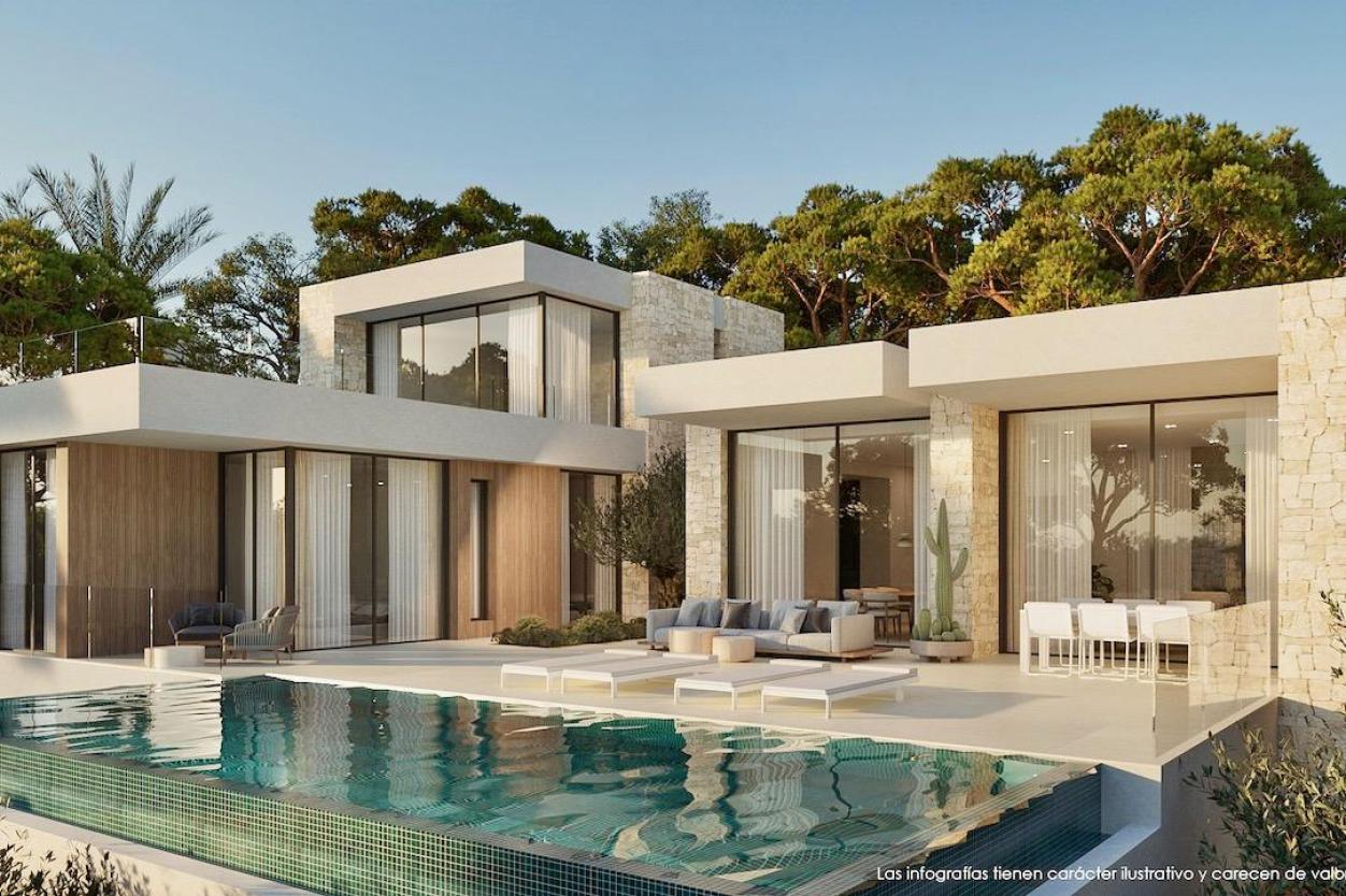 3 bed villas in Moraira