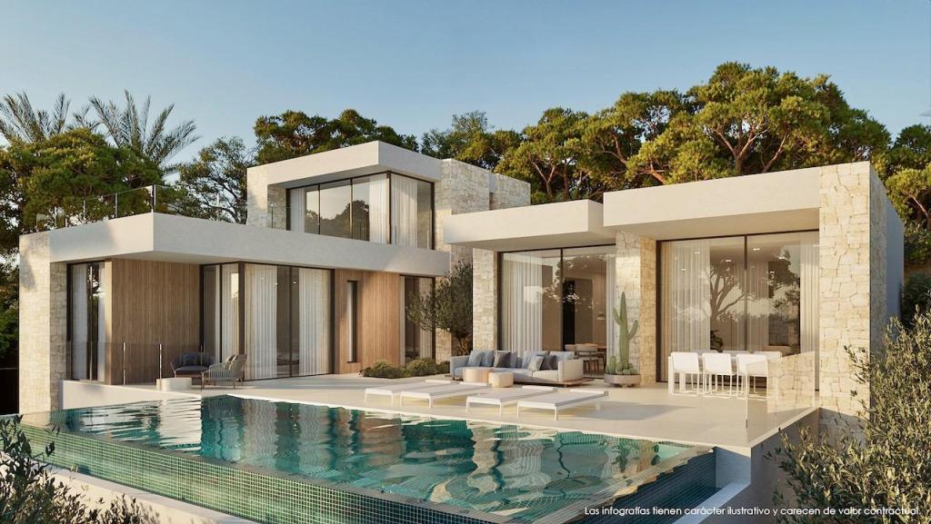 3 bed villas in Moraira
