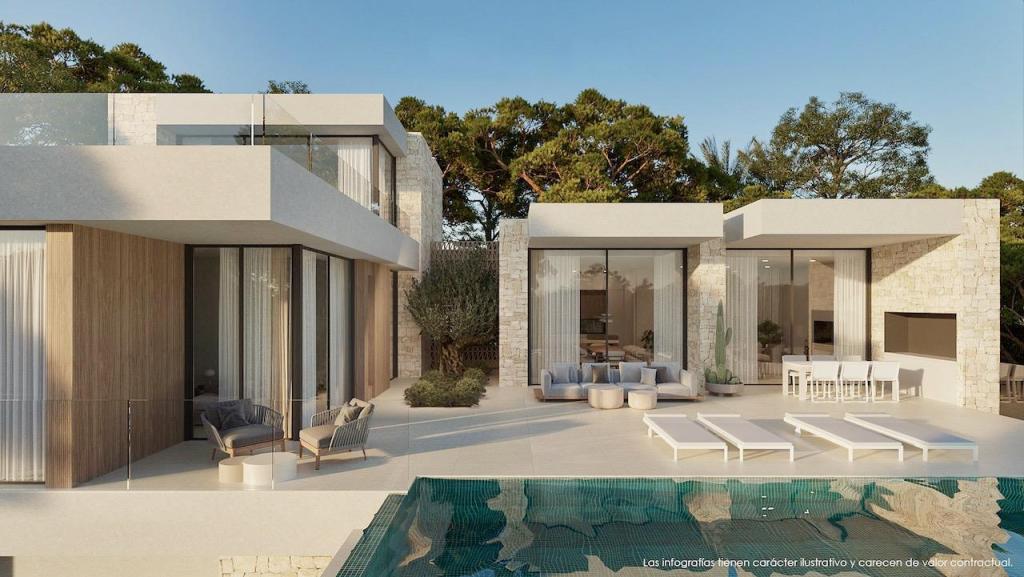 3 bed villas in Moraira