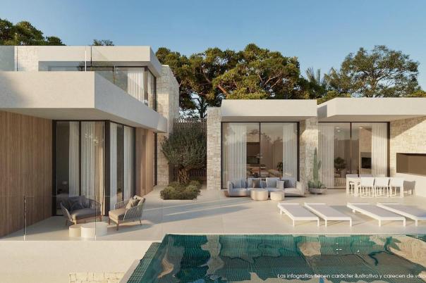 3 bed villas in Moraira