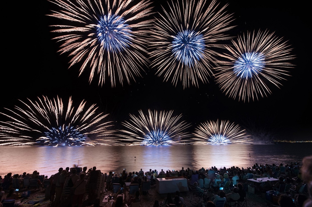 Altea Castell De L'Olla Fireworks