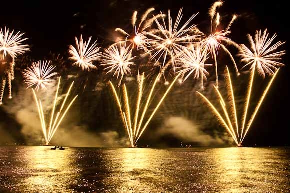 Altea Castell De L'Olla Fireworks