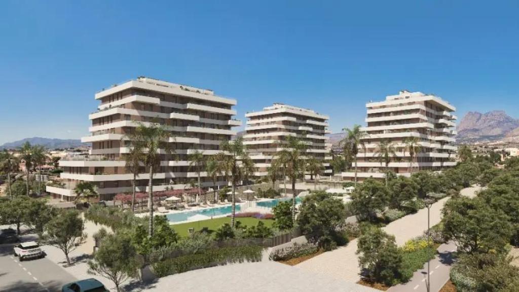 2 bed apartment in Villajoyosa