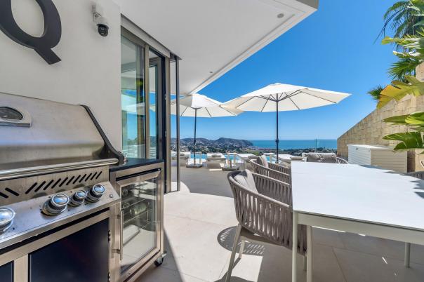 4 bed villa in Moraira