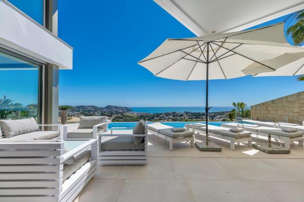 4 bed villa in Moraira