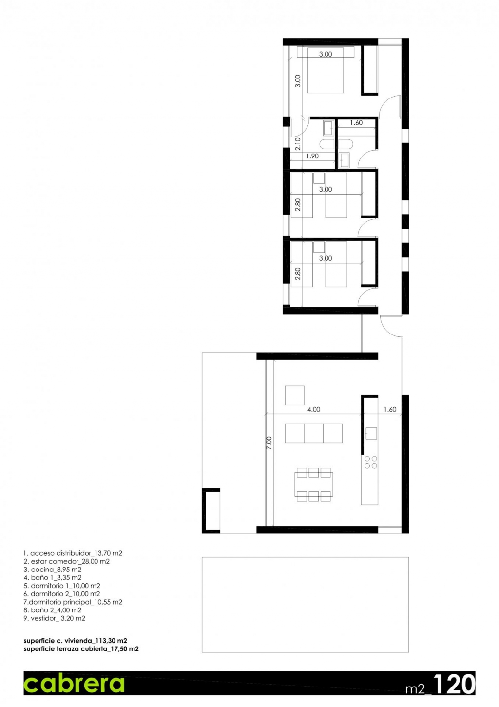3 bed villa in Denia